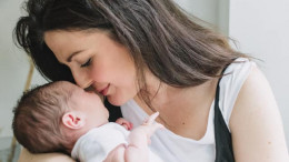 In home newborn photos